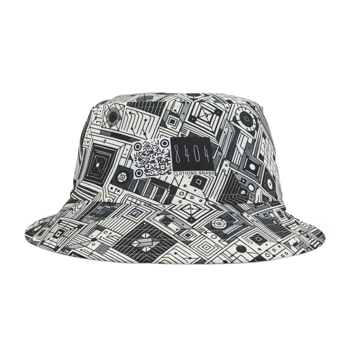 Digital Minimalism Minimalist Tech Bucket Hat - 8404 Design-40