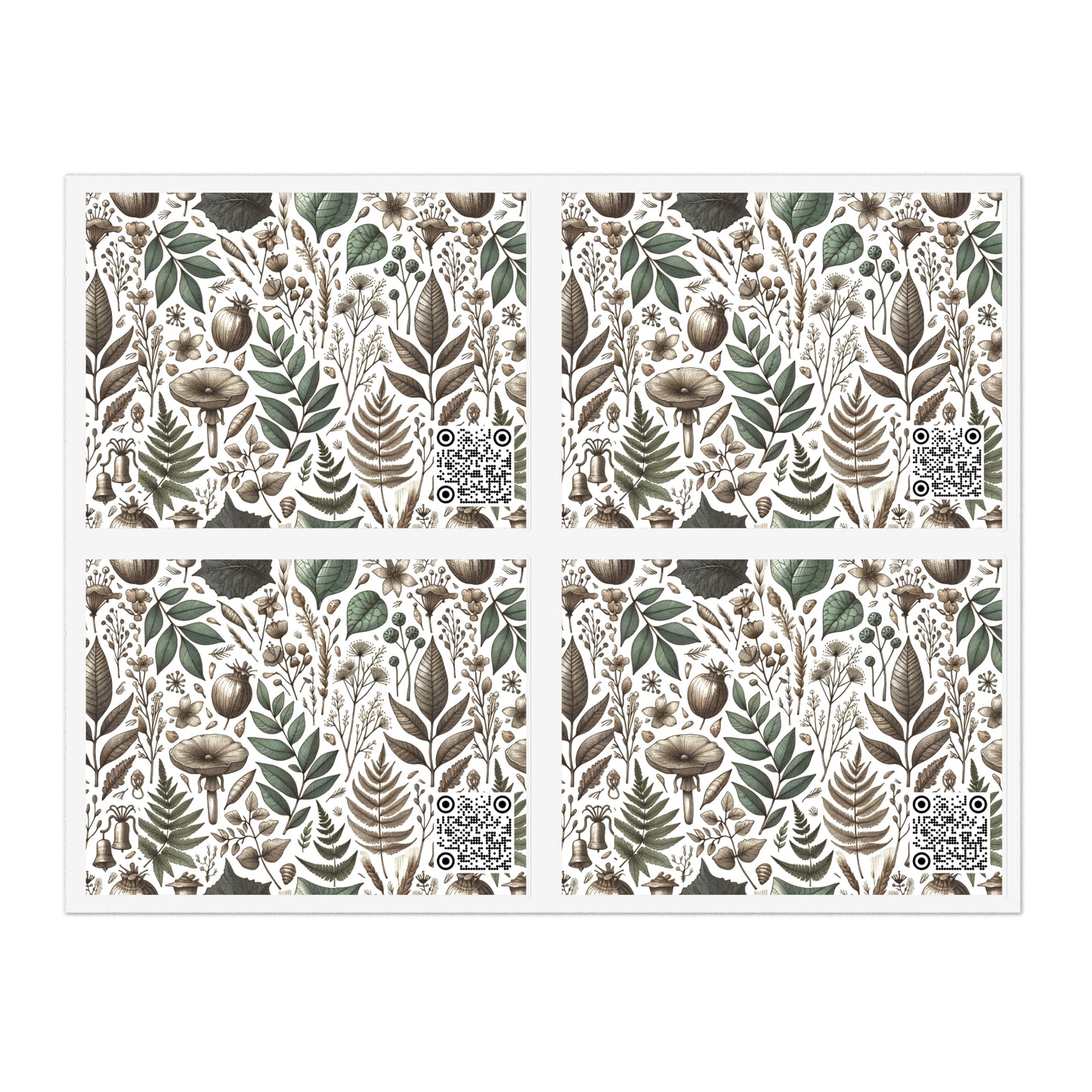 Sustainable Streetwear Modern Eco-Conscious Sticker Sheets - 8404 Design-57
