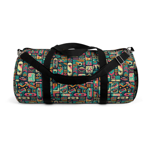 Skate Culture Revival Urban Retro Cool Duffel Bag - 8404 Design-61