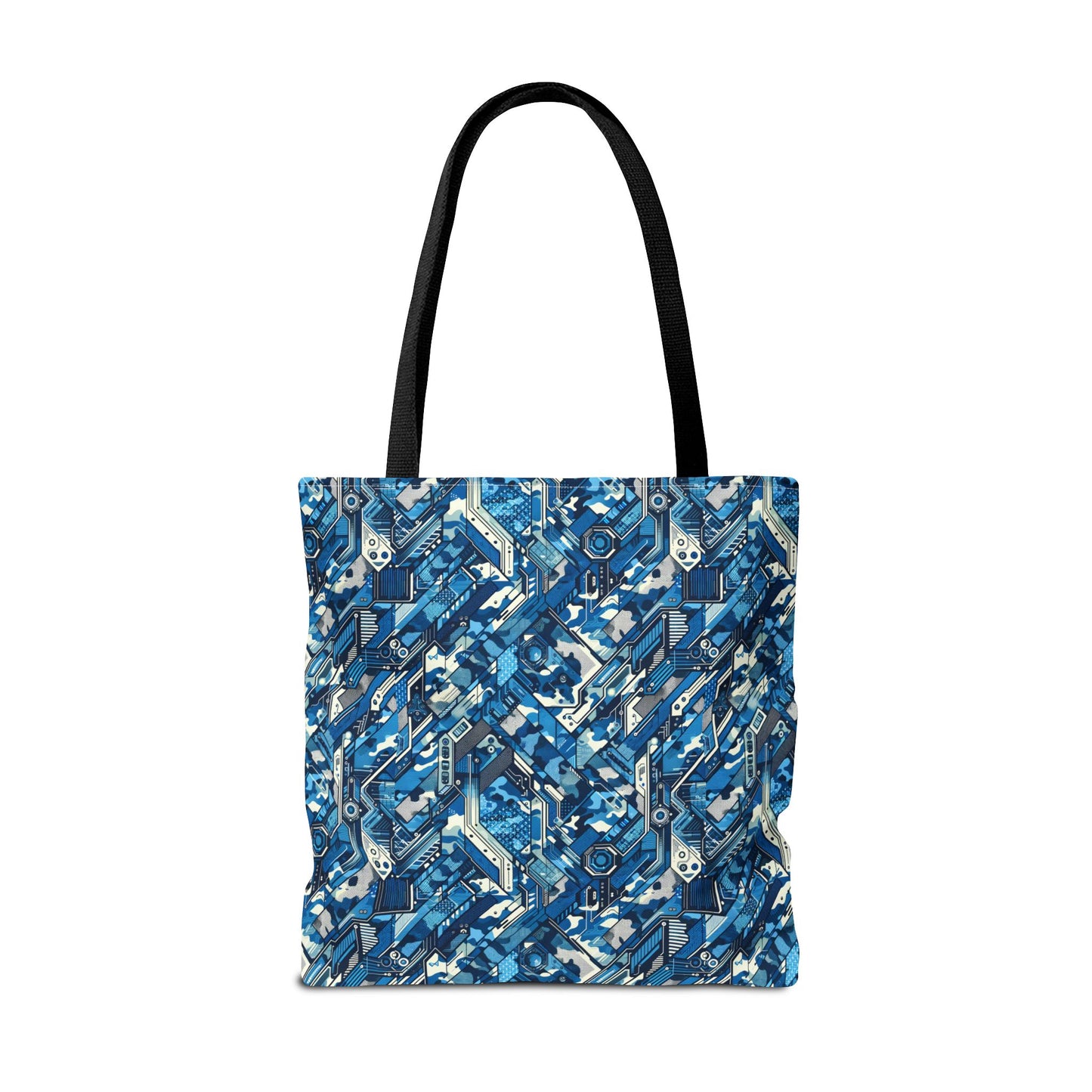 Tech Urban Camo Tech-Forward Streetwear With a Futuristic Military Edge Tote Bag - 8404 Design-39