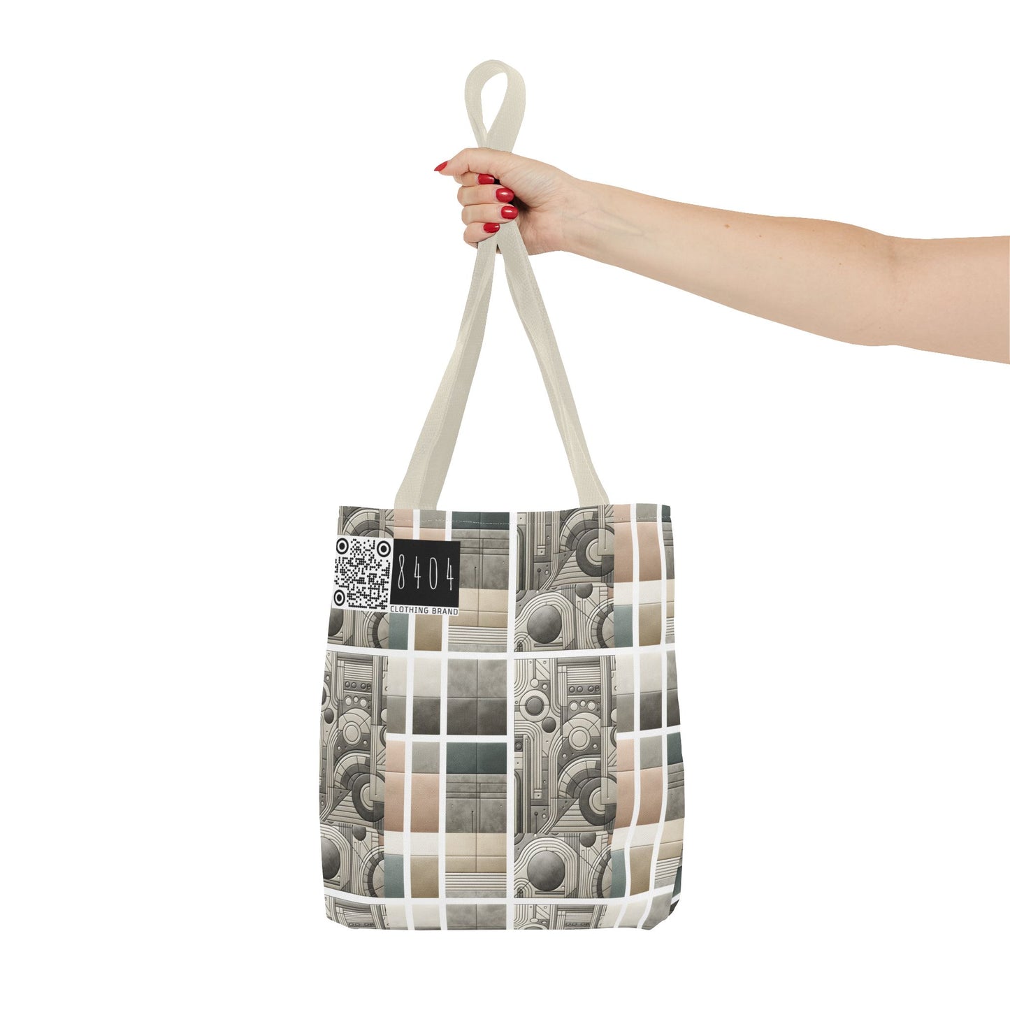 Tech Utility Chic Tech-Forward Minimalist Tote Bag - 8404 Design-59