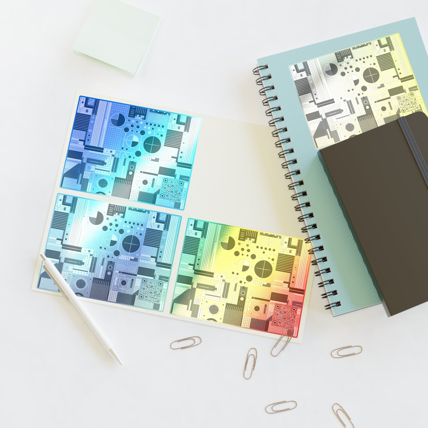 Minimalist Athleisure Minimalist Tech Sticker Sheets - 8404 Design-66