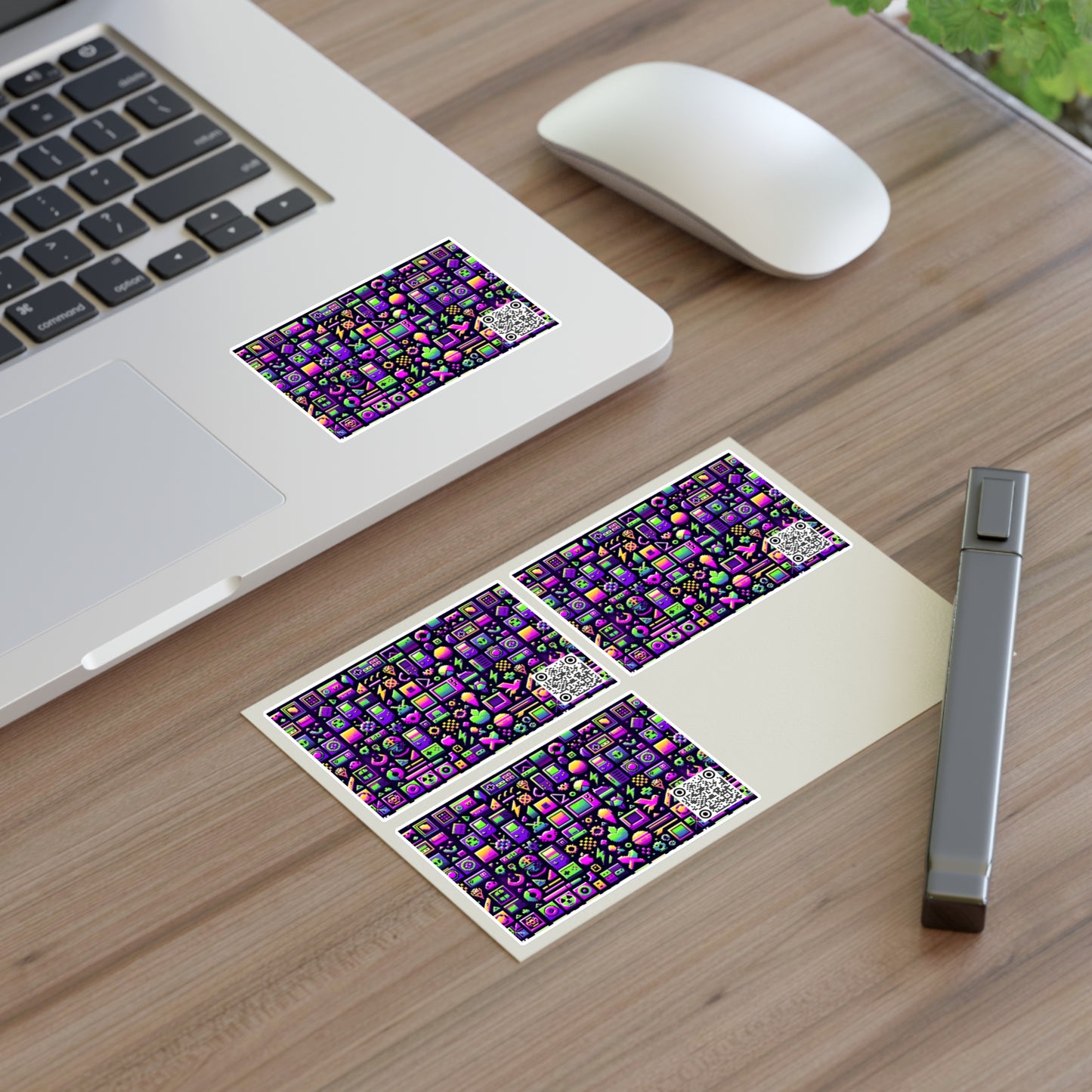 Digital Nostalgia Remix Modern Vintage Fusion Sticker Sheets - 8404 Design-49