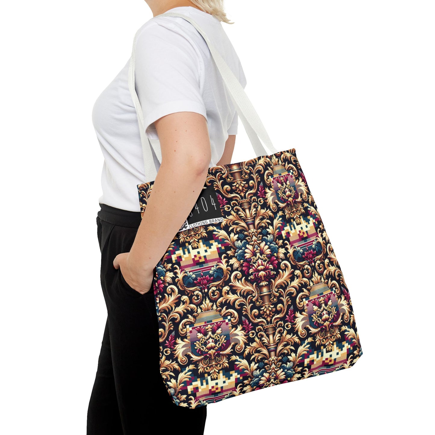 Digital Renaissance Modern Baroque Fusion Tote Bag - 8404 Design-53