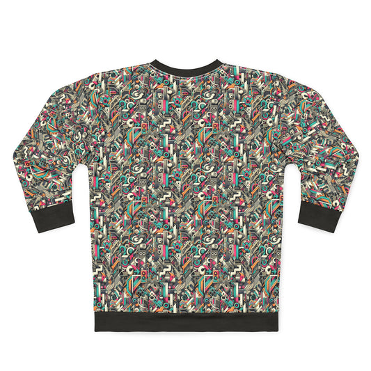 Digital Street Art Urban Street Style Sweatshirt - 8404 Design-74