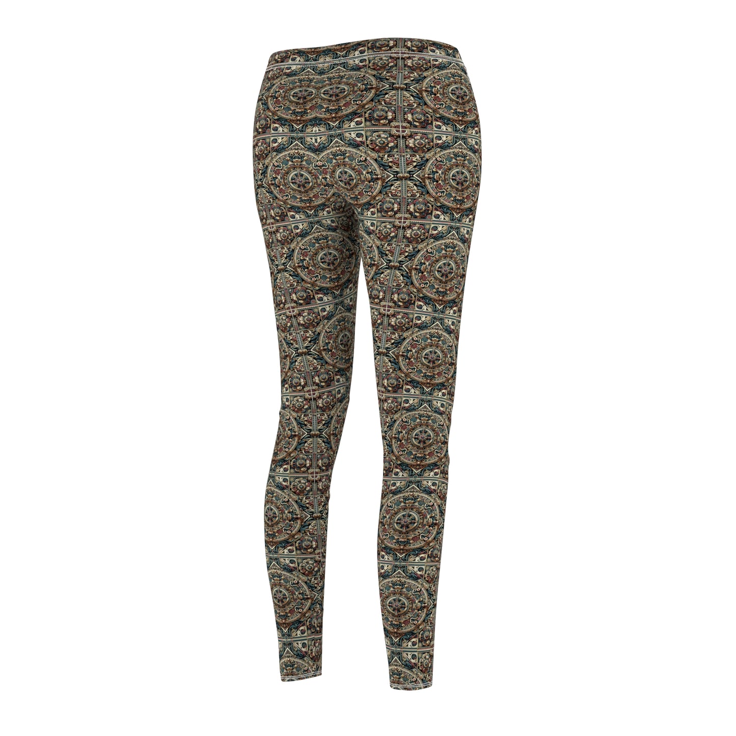 Urban Renaissance Historical Fusion With Street Edge Women's Cut & Sew Casual Leggings - 8404 Design-57