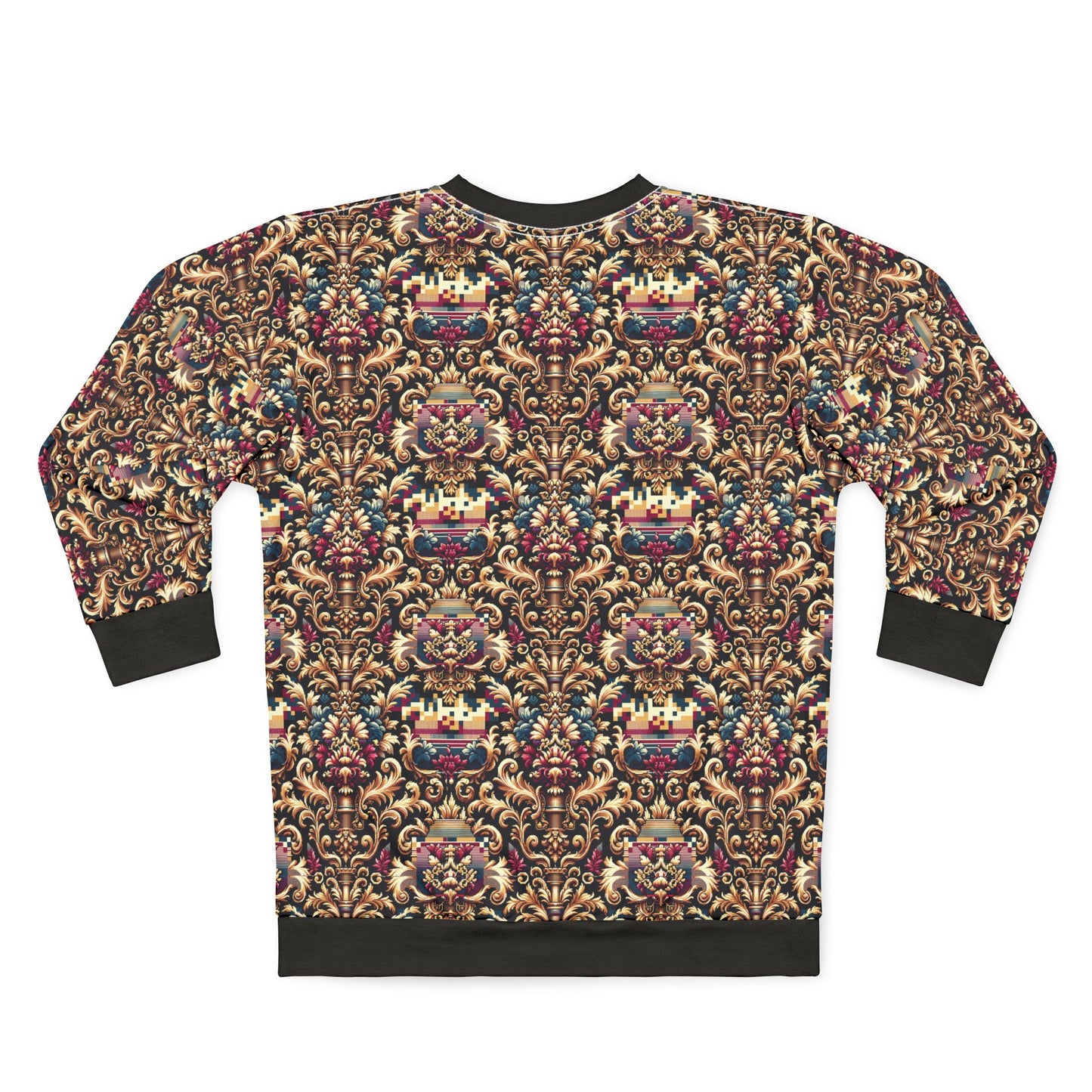 Digital Renaissance Modern Baroque Fusion Sweatshirt - 8404 Design-53
