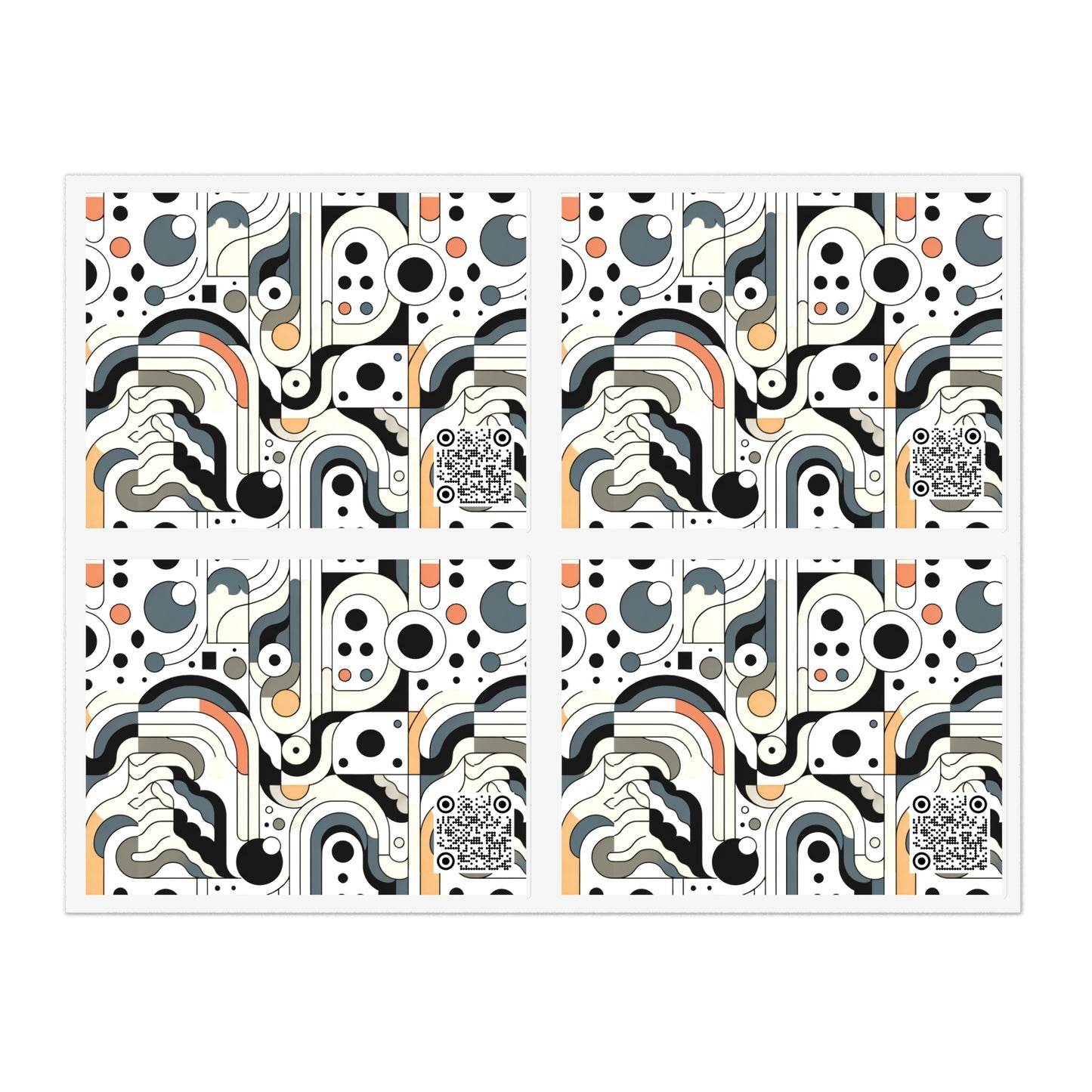 Modern Minimalism Minimalist Tech Sticker Sheets - 8404 Design-60