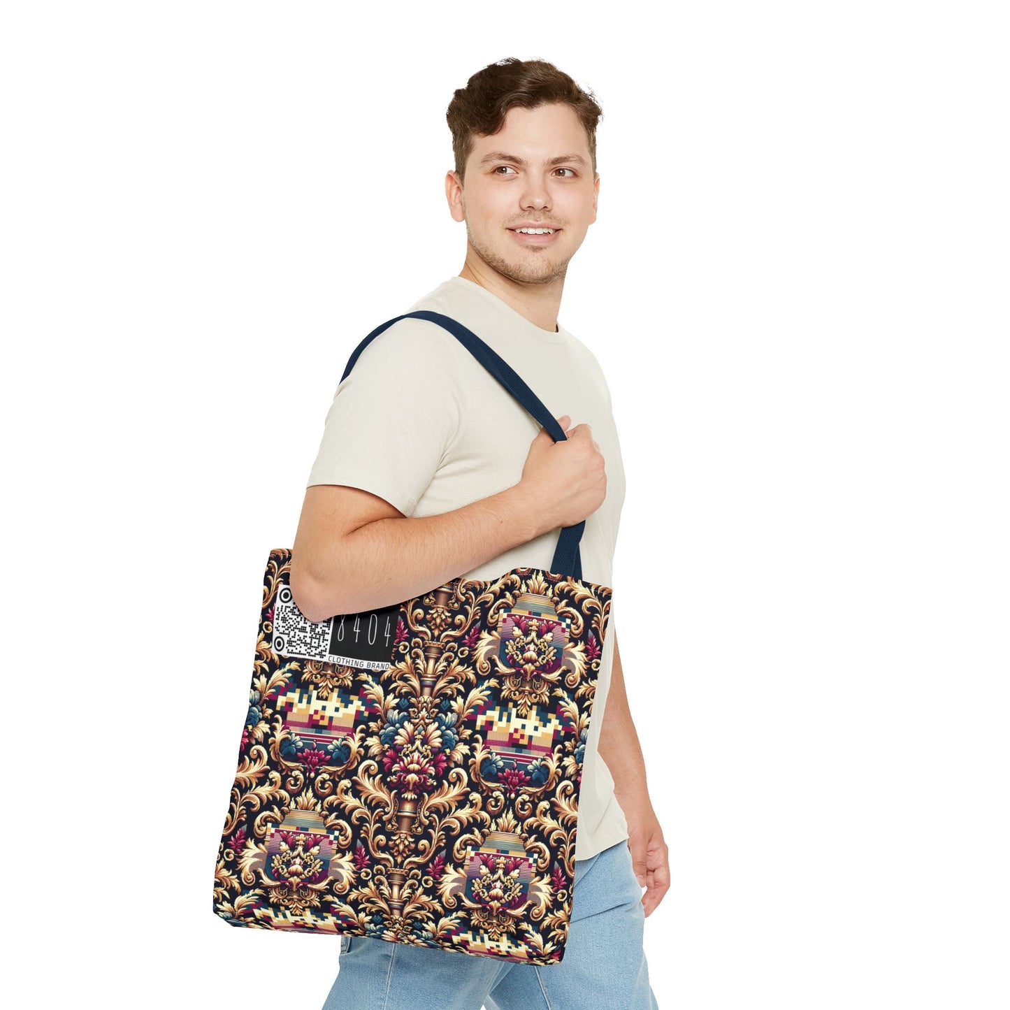 Digital Renaissance Modern Baroque Fusion Tote Bag - 8404 Design-53