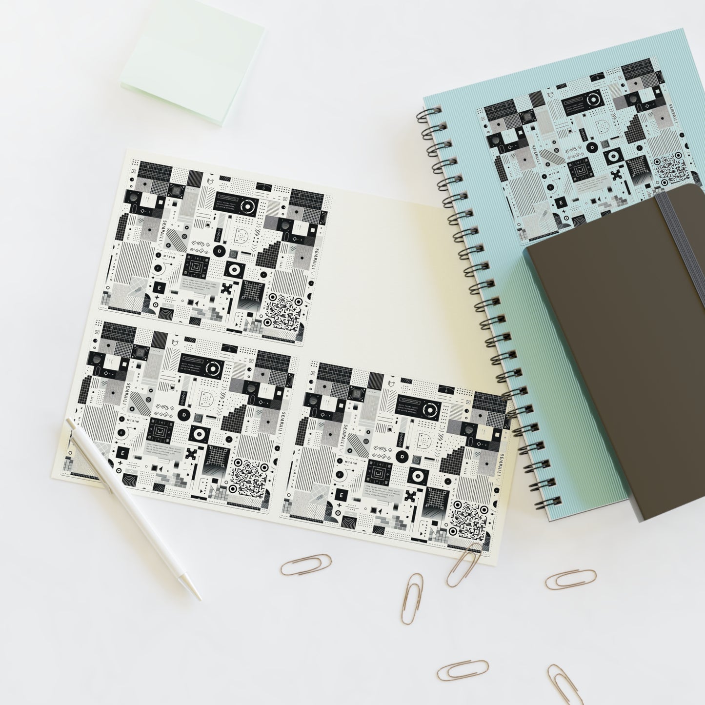 Digital Minimalism Minimalist Tech Sticker Sheets - 8404 Design-50