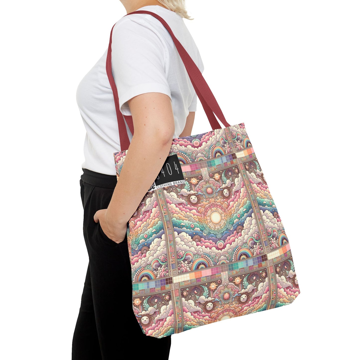 Digital Dreamland Whimsical and Nostalgic Streetwear With a Digital Twist Tote Bag - 8404 Design-56