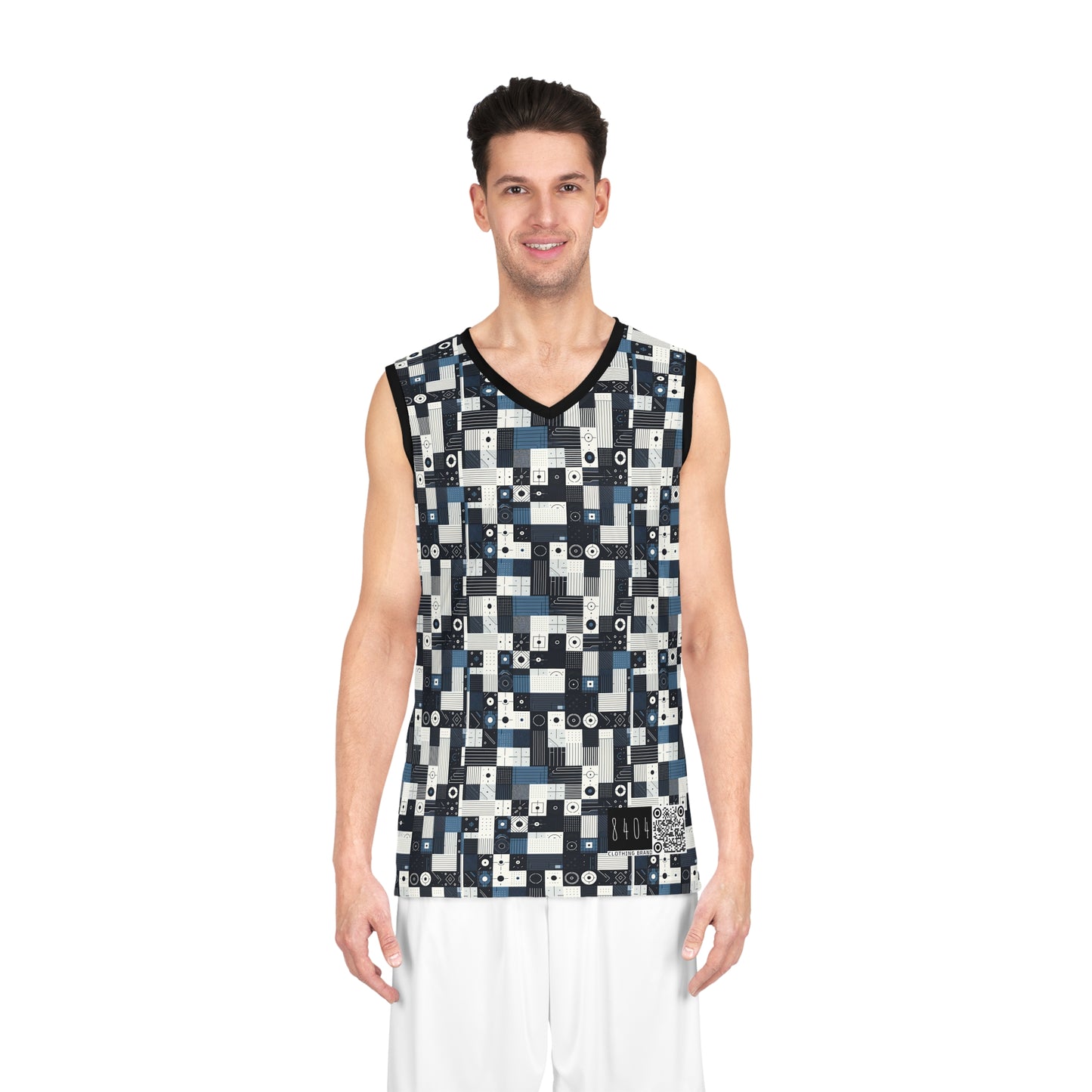 Minimalist Athleisure Minimalist Tech Basketball Jersey - 8404 Design-39