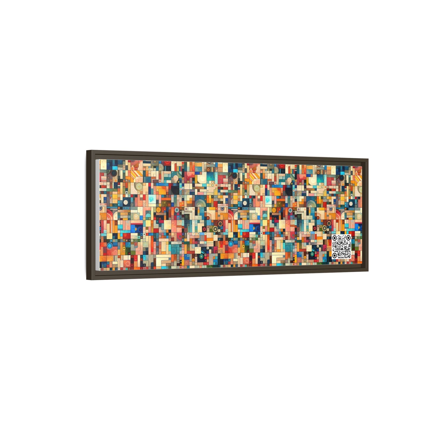 Digital Artistic Expression Artistic Streetwear Matte Canvas, Framed (multi-Color) - 8404 Design-46 B