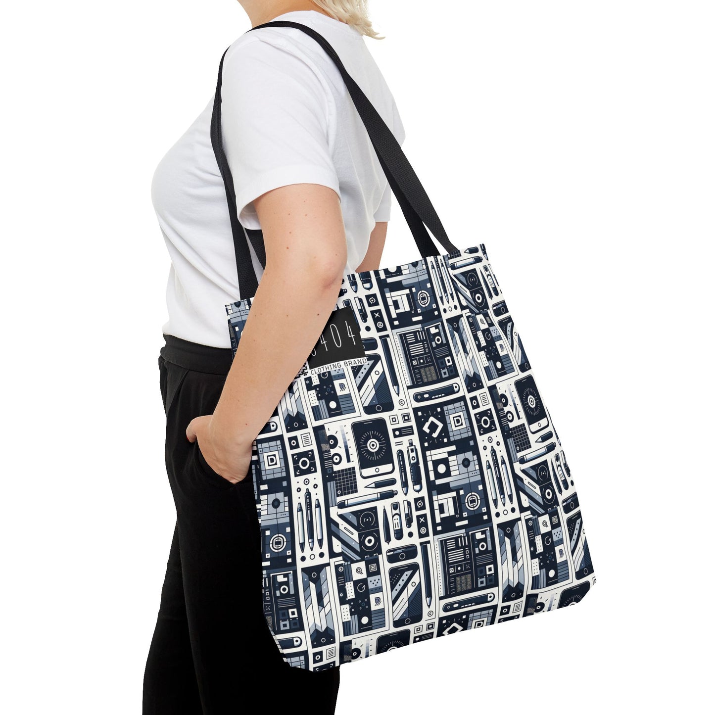 Minimalist Athleisure Minimalist Tech Tote Bag - 8404 Design-60