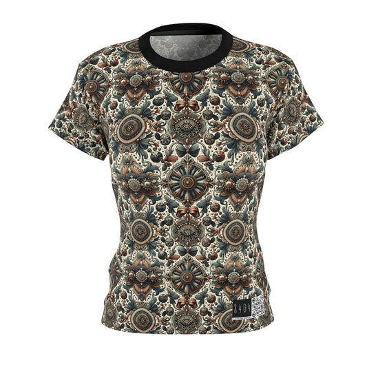 Neo-Dandyism Modern Dandy Streetwear Women's Cut & Sew Tee - 8404 Design-51