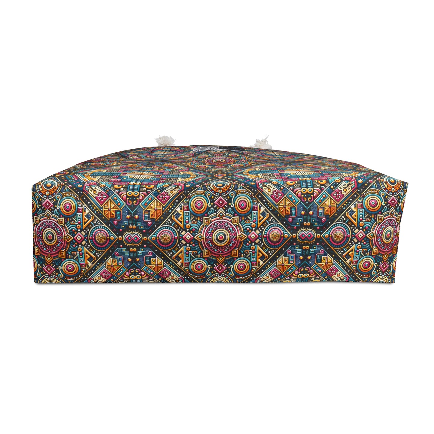 Cultural Fusion Tech Blend of Cultural Heritage With Tech-Inspired Elements Weekender Bag - 8404 Design-58
