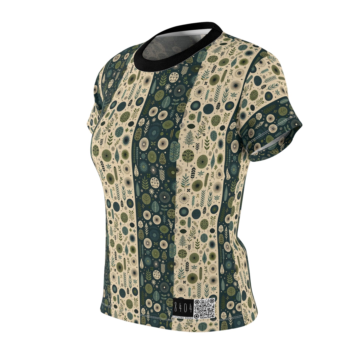 Sustainable Street Utility Sustainable Tech Streetwear Women's Cut & Sew Tee - 8404 Design-62
