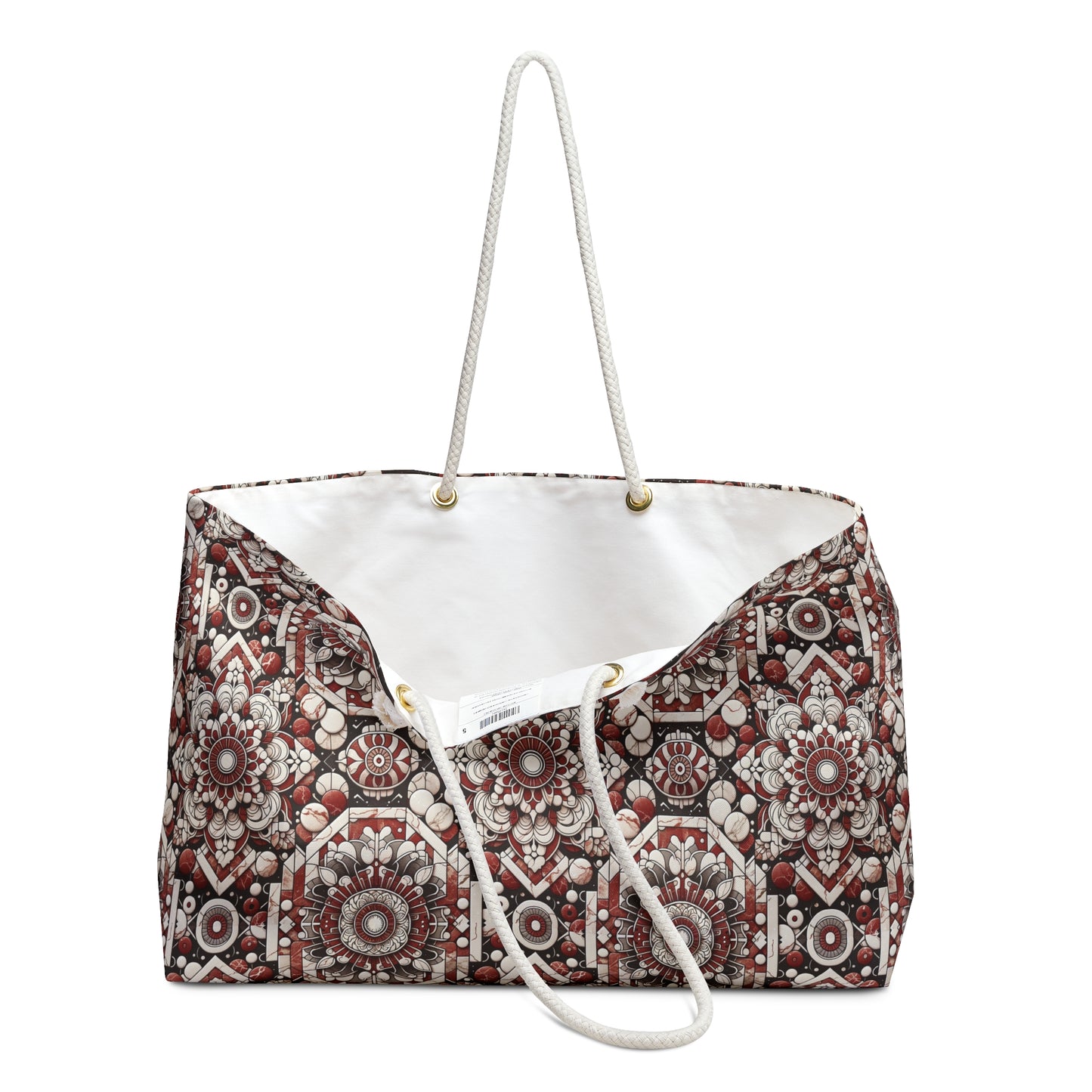 Neo Jomon Sculptural Aesthetics Artisanal Streetwear Weekender Bag - 8404 Design-55