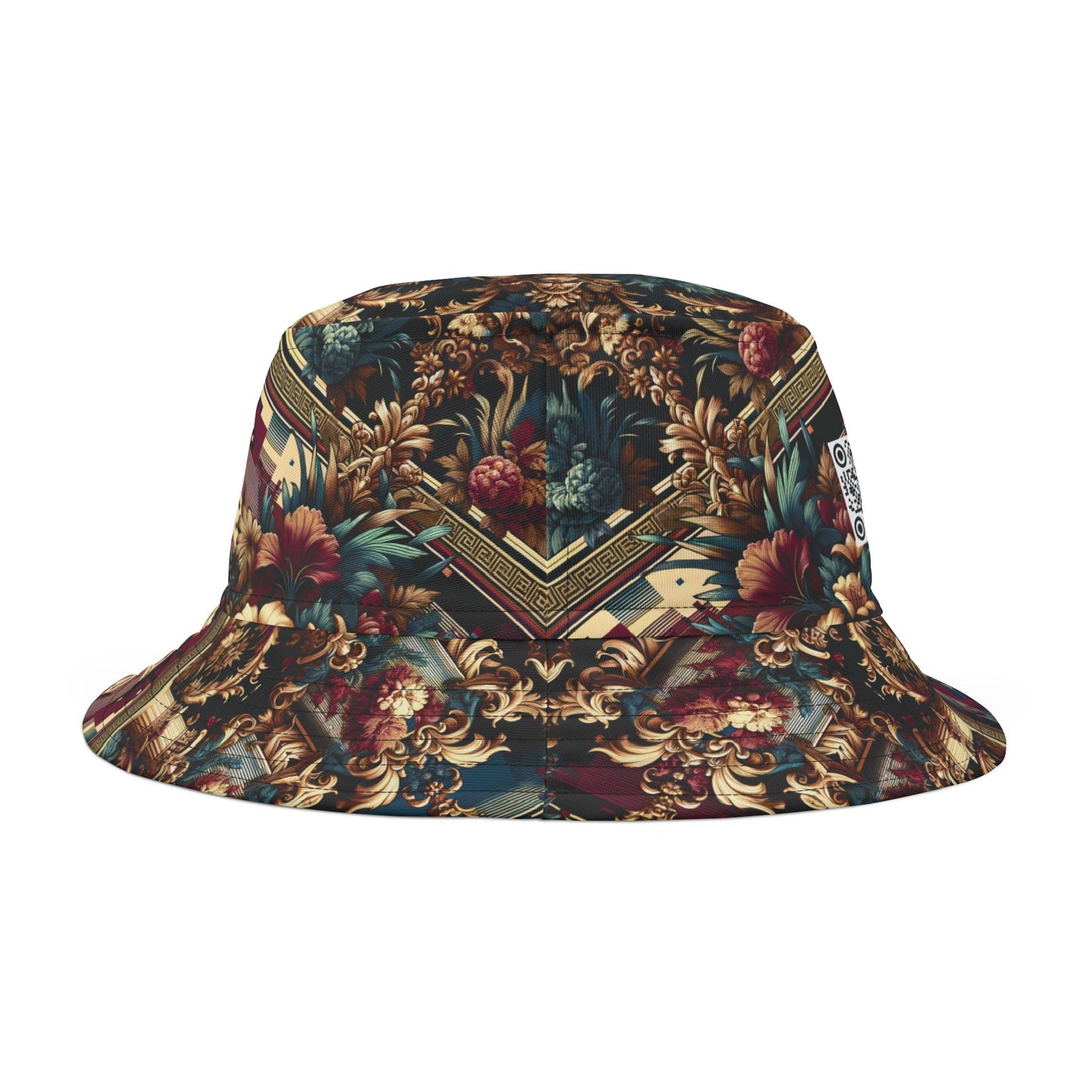 Digital Renaissance Modern Baroque Fusion Bucket Hat - 8404 Design-58