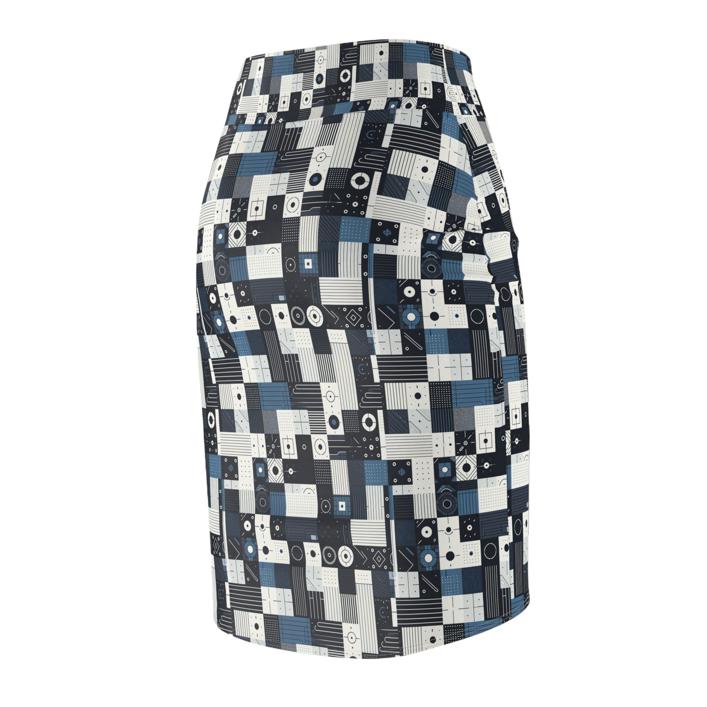 Minimalist Athleisure Minimalist Tech Women's Pencil Skirt - 8404 Design-39