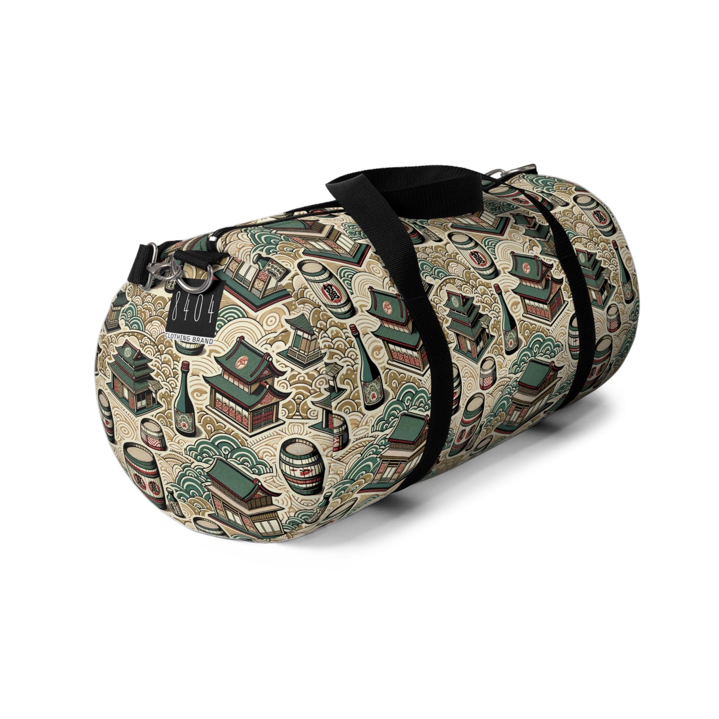 Cultural Artisanal Fusion Contemporary Cultural Elegance Duffel Bag - 8404 Design-68