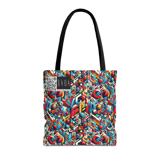 Neo-Traditional Street Art Modern Street Art Fusion Tote Bag - 8404 Design-67
