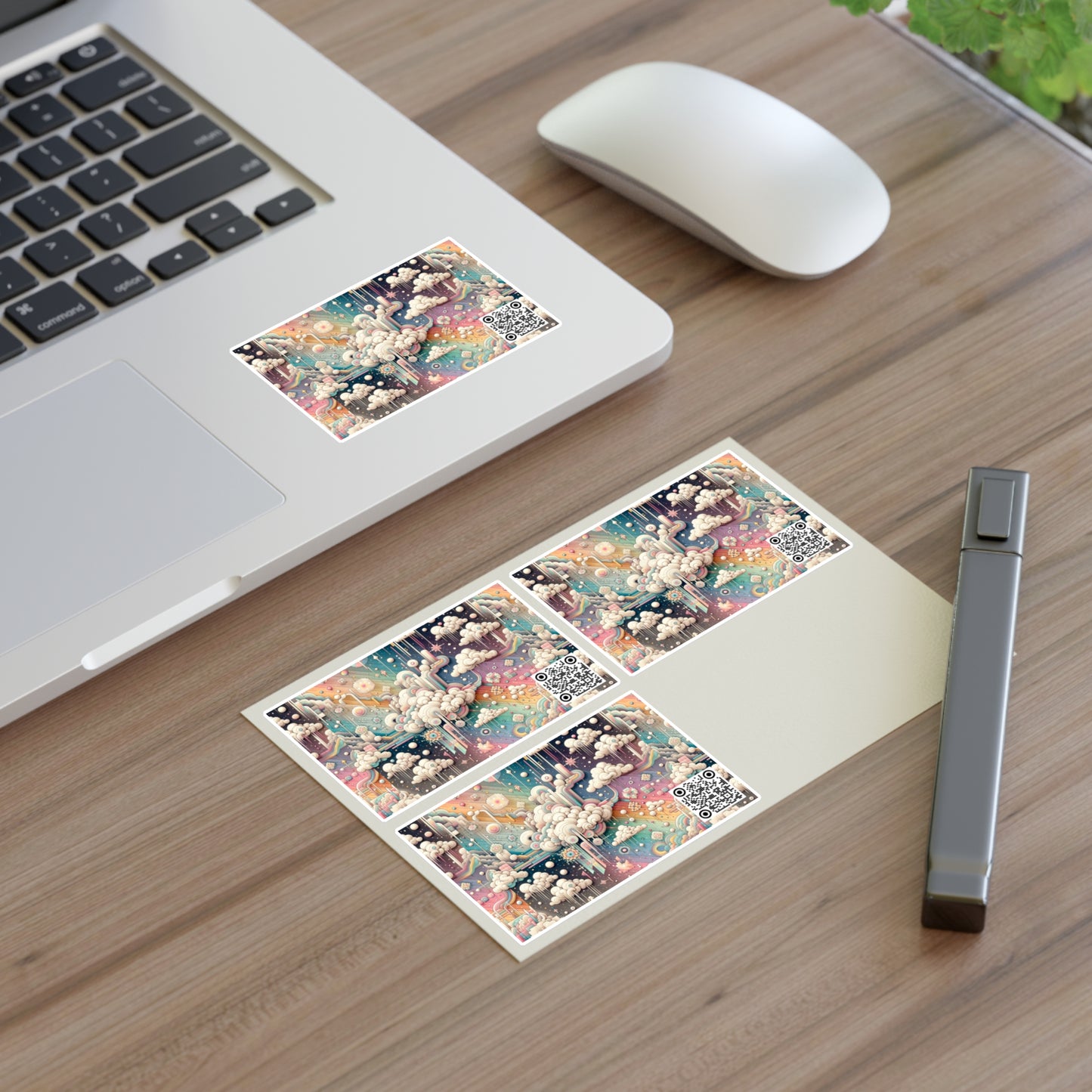Digital Dreamland Whimsical and Nostalgic Streetwear With a Digital Twist Sticker Sheets - 8404 Design-52
