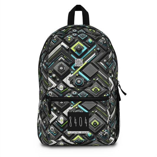 Tech-Infused Activewear Modern Tech Minimalism Backpack - 8404 Design-49
