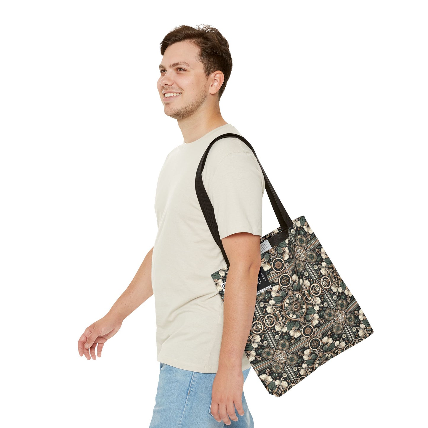 Cyber Garden Party Tech Garden Extravaganza Tote Bag - 8404 Design-66