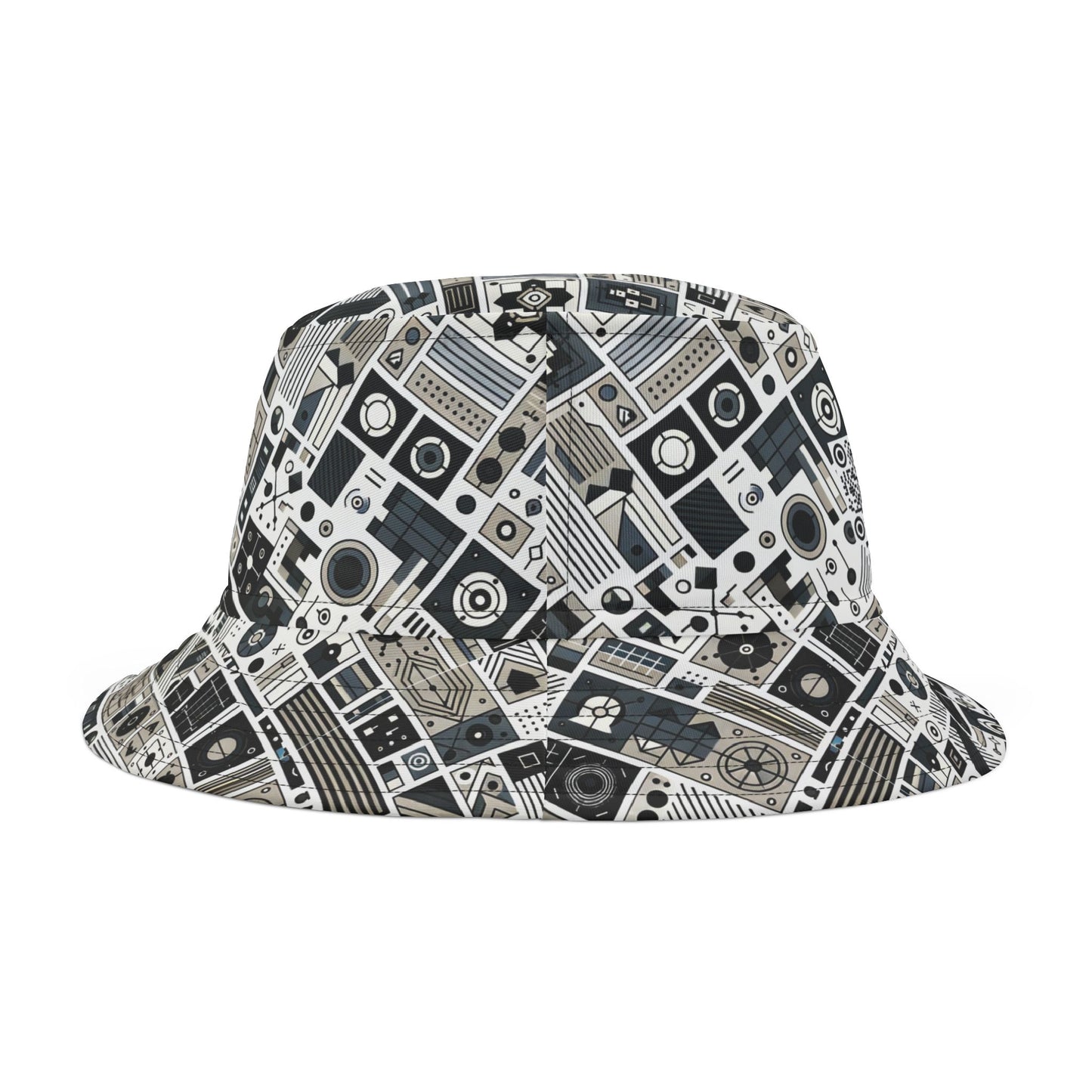Digital Minimalism Minimalist Tech Bucket Hat - 8404 Design-45