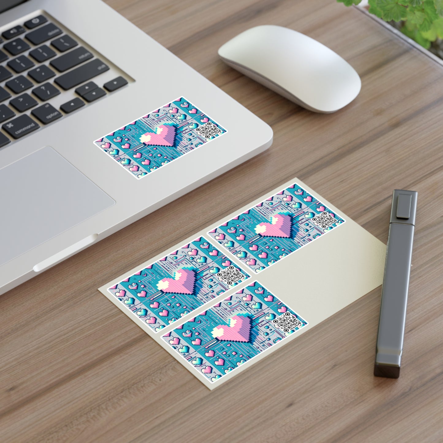 Digital Romance Modern Tech Romance Sticker Sheets - 8404 Design-44