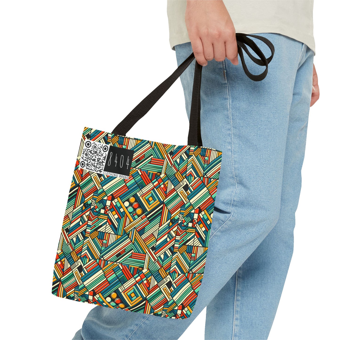 Abstract Graphic Art Modern Artistic Expression Tote Bag - 8404 Design-67