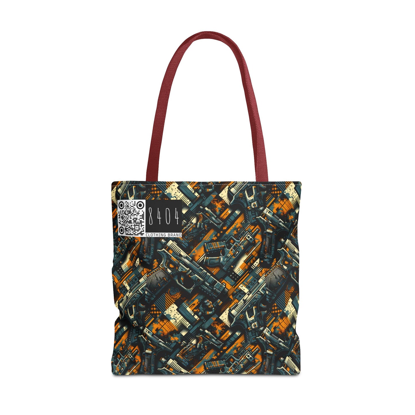 Digital Punk Futuristic Grunge Tote Bag - 8404 Design-47