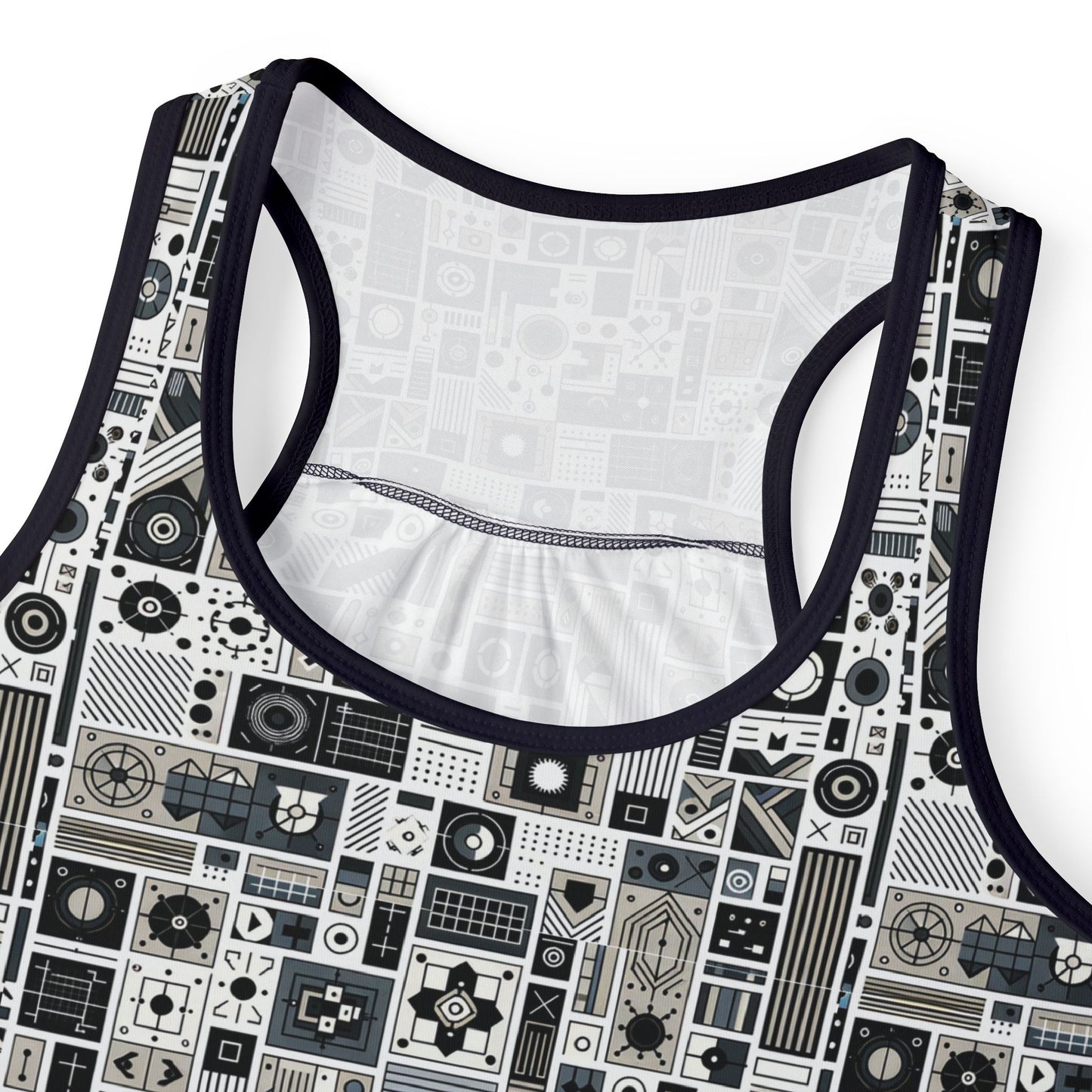 Digital Minimalism Minimalist Tech Women's Tank Top - 8404 Design-45