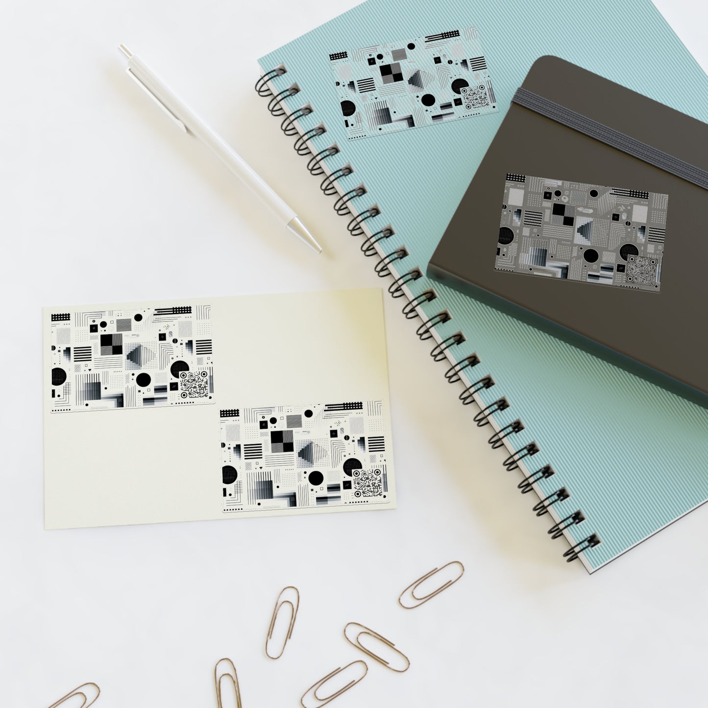 Digital Minimalism Minimalist Tech Sticker Sheets - 8404 Design-60