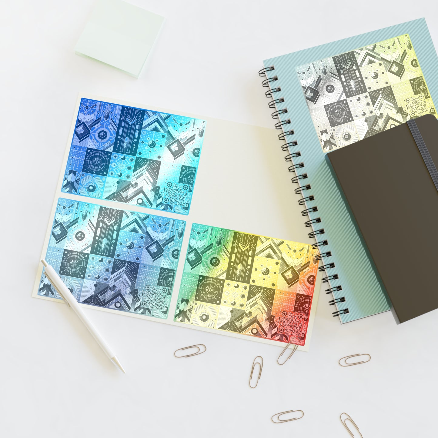 Digital Minimalism Minimalist Tech Sticker Sheets - 8404 Design-50