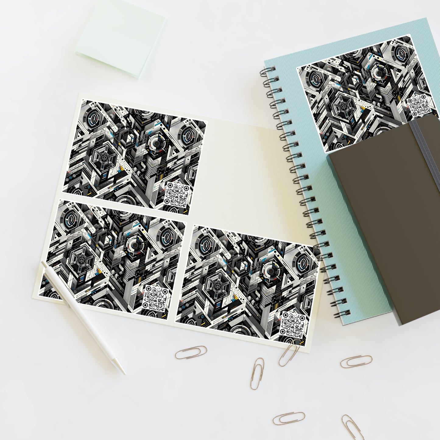 Tech Athletic Fusion Tech-Forward Athletic Sticker Sheets - 8404 Design-63