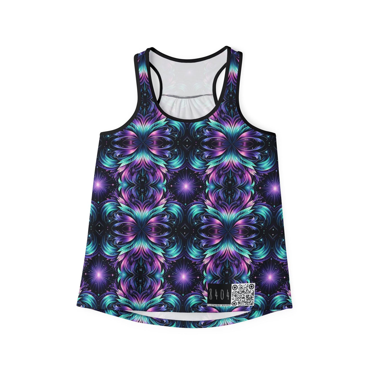 Iridescent Dream Futuristic Tech Women's Tank Top - 8404 Design-60