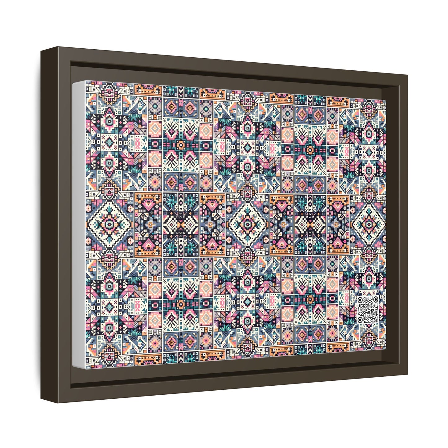 Matte Canvas, Framed (multi-Color) - 8404 Design-01