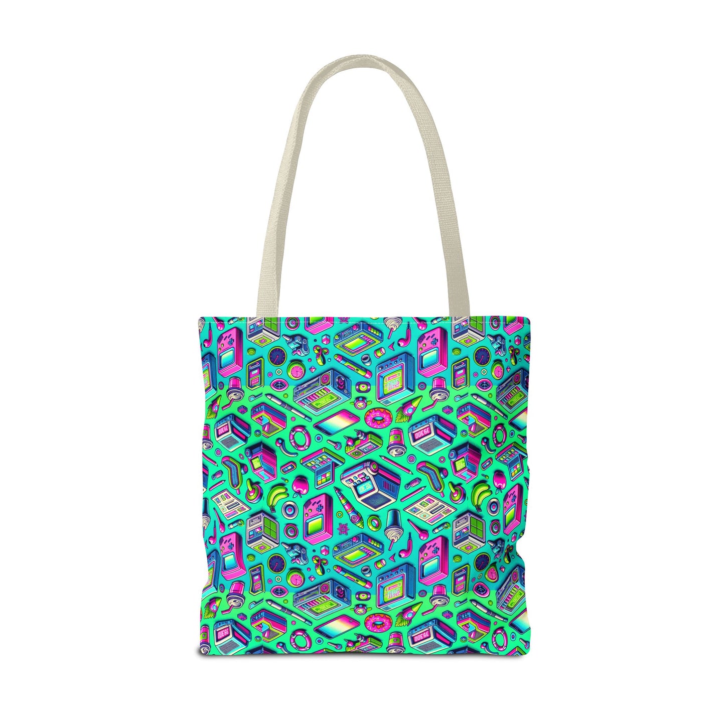 Y2k Revival Nostalgic Futurism Tote Bag - 8404 Design-48