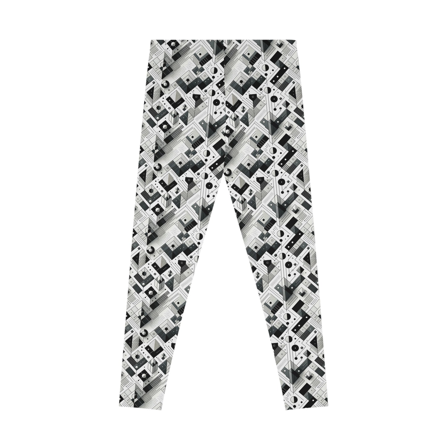 Digital Minimalism Minimalist Tech Stretch Leggings - 8404 Design-69