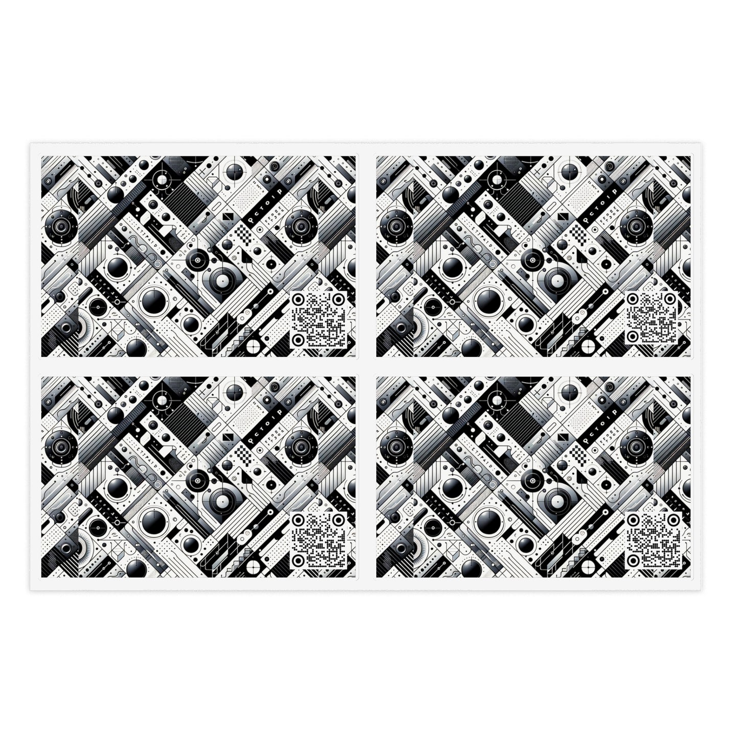 Digital Minimalism Minimalist Tech Sticker Sheets - 8404 Design-67