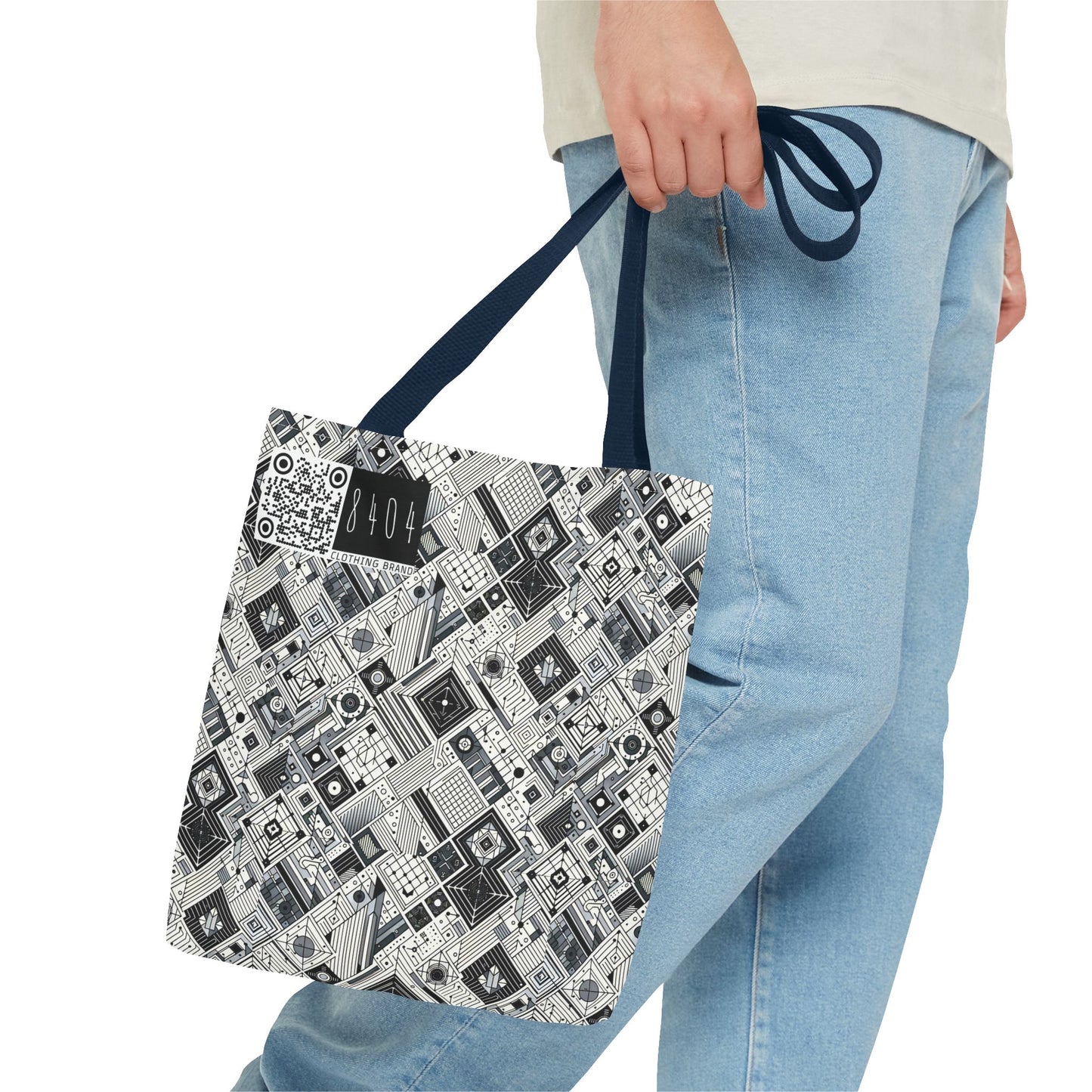 Digital Minimalism Minimalist Tech Tote Bag - 8404 Design-40