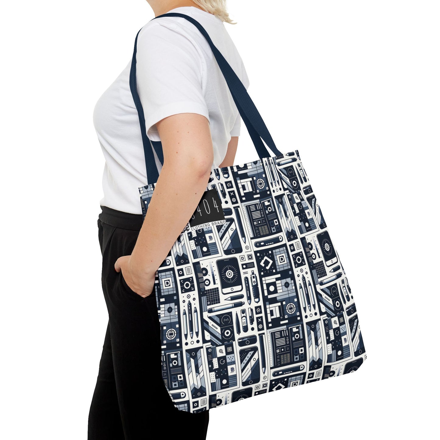 Minimalist Athleisure Minimalist Tech Tote Bag - 8404 Design-60