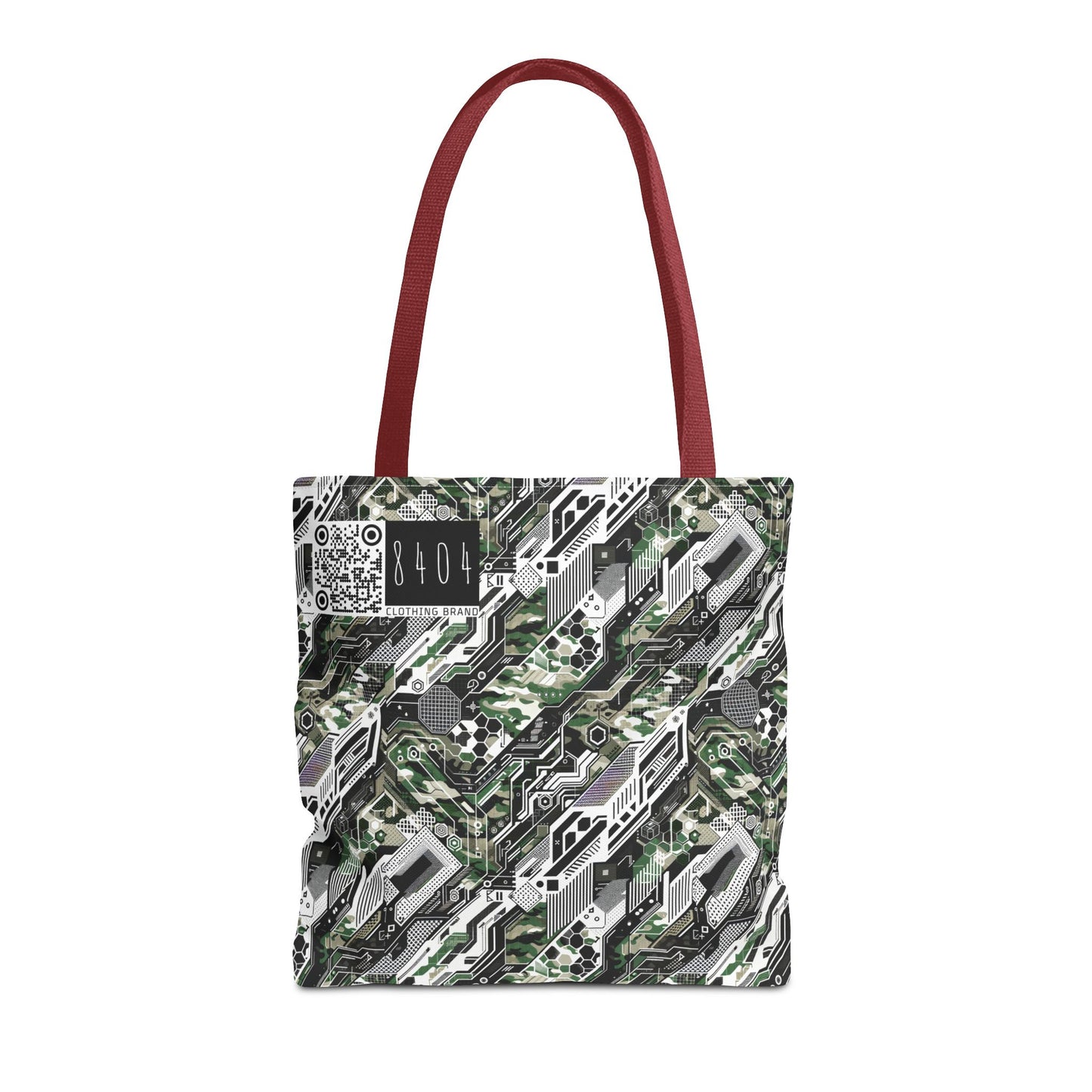 Tech Camo Fusion Tech-Forward Streetwear With a Futuristic Edge Tote Bag - 8404 Design-46
