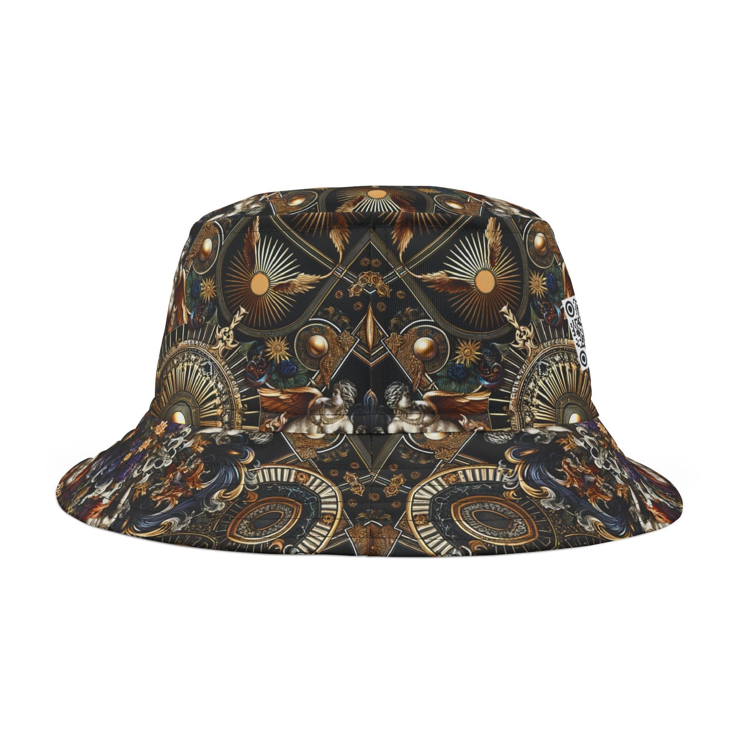 Digital Renaissance Luxurious Streetwear Inspired By Classical Art With a Modern Twist Bucket Hat - 8404 Design-55