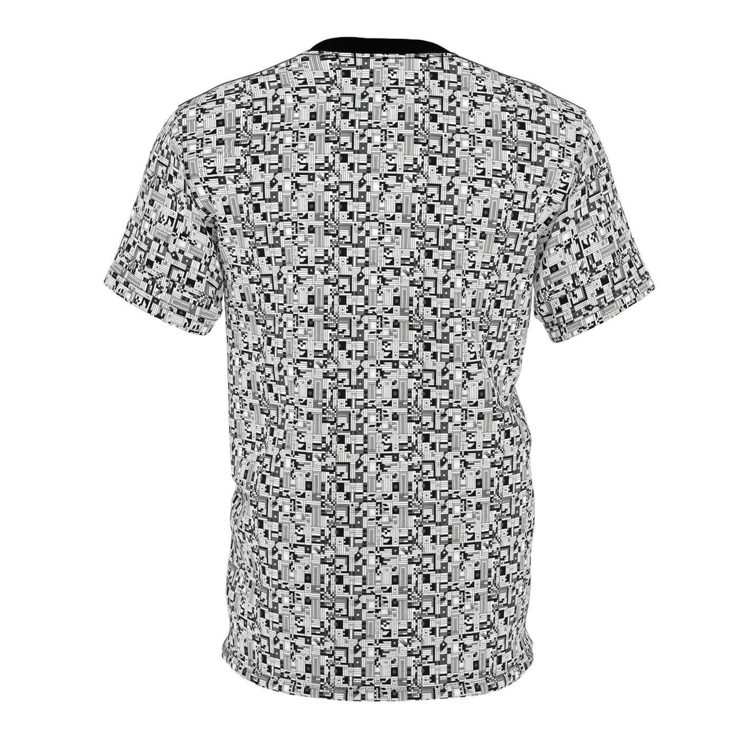 Digital Minimalism Minimalist Tech Unisex Cut & Sew Tee - 8404 Design-43