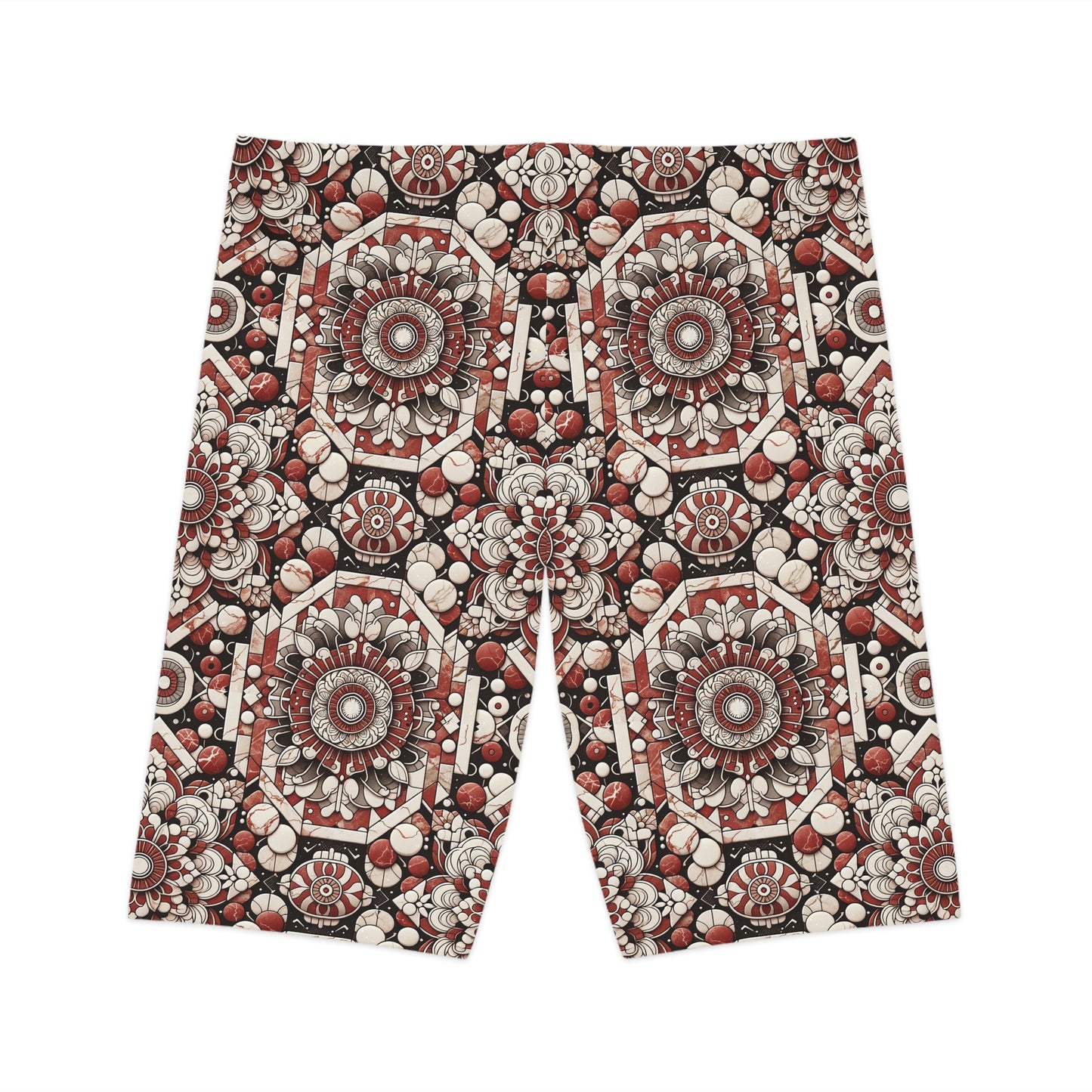 Neo Jomon Sculptural Aesthetics Artisanal Streetwear Women's Bike Shorts - 8404 Design-55