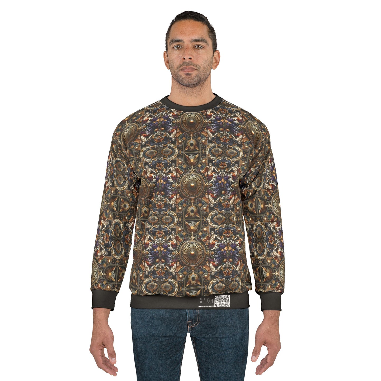 Digital Renaissance Luxurious Streetwear Inspired By Classical Art With a Modern Twist Sweatshirt - 8404 Design-55