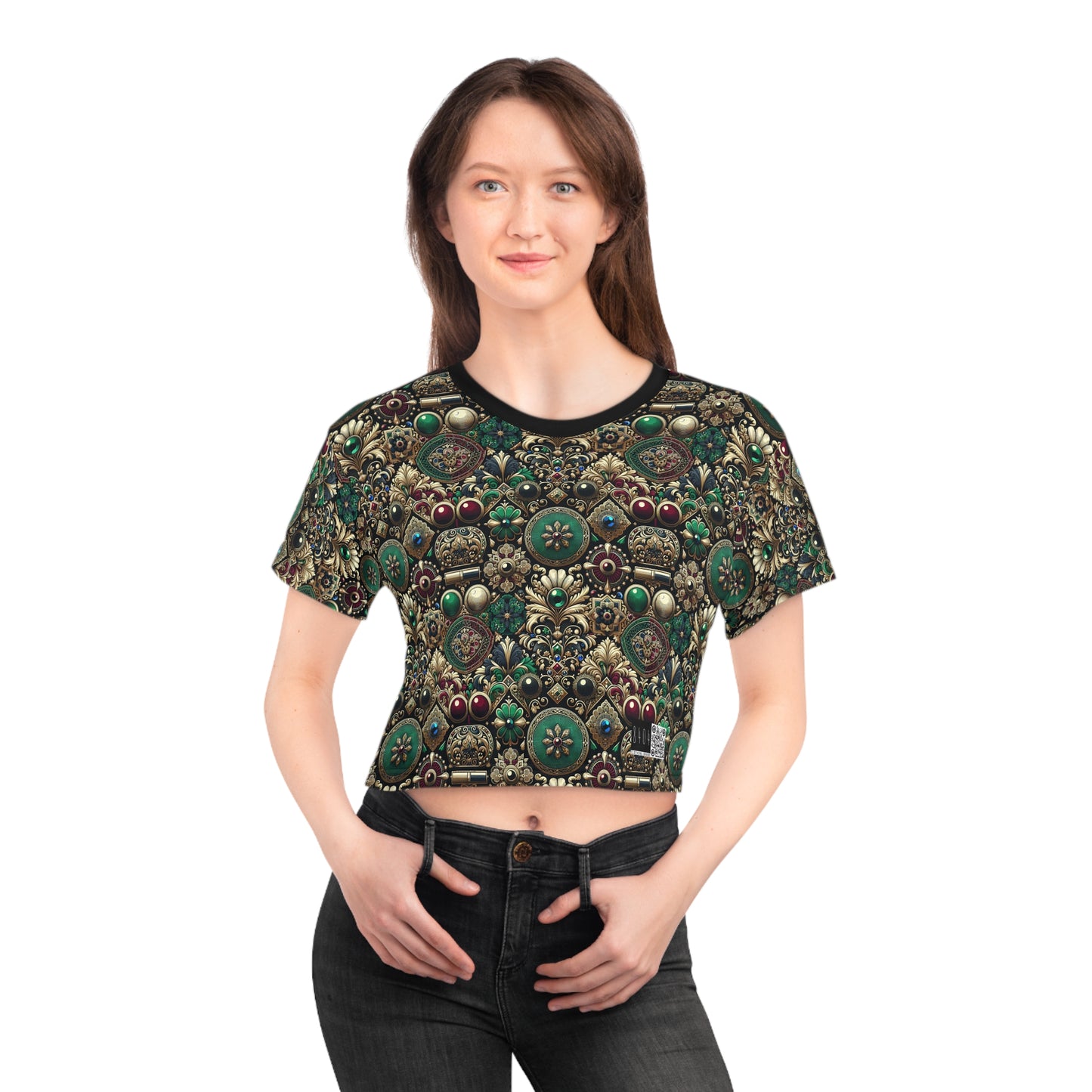 Neo-Dandyism Modern Dandy Streetwear Crop Tee - 8404 Design-54
